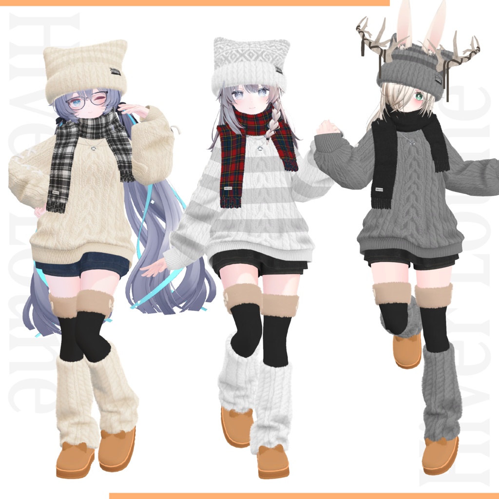 【14アバター対応】イヴェール・ルーネ - Hiver Loune