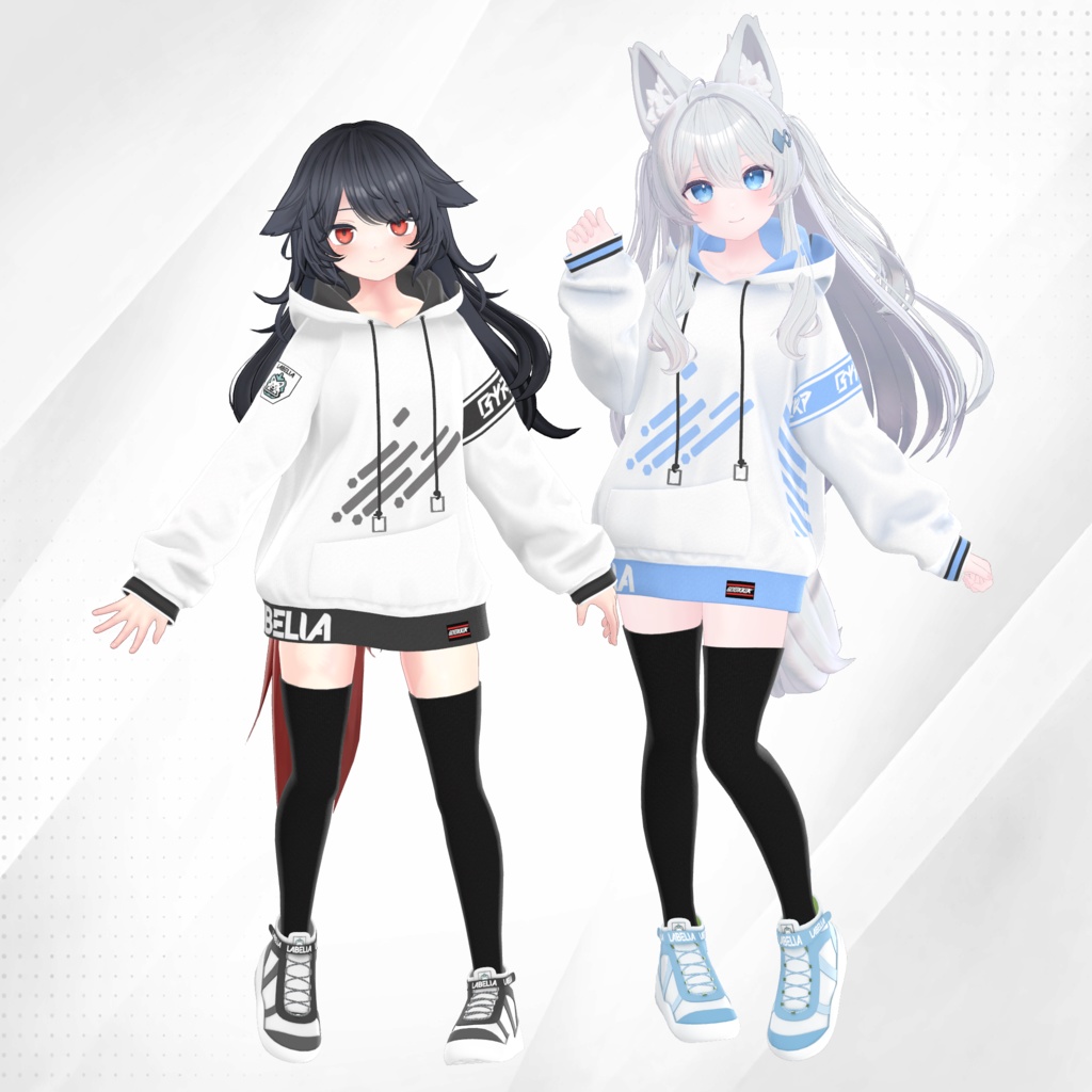 【8アバター対応】アマロちゃんパーカー