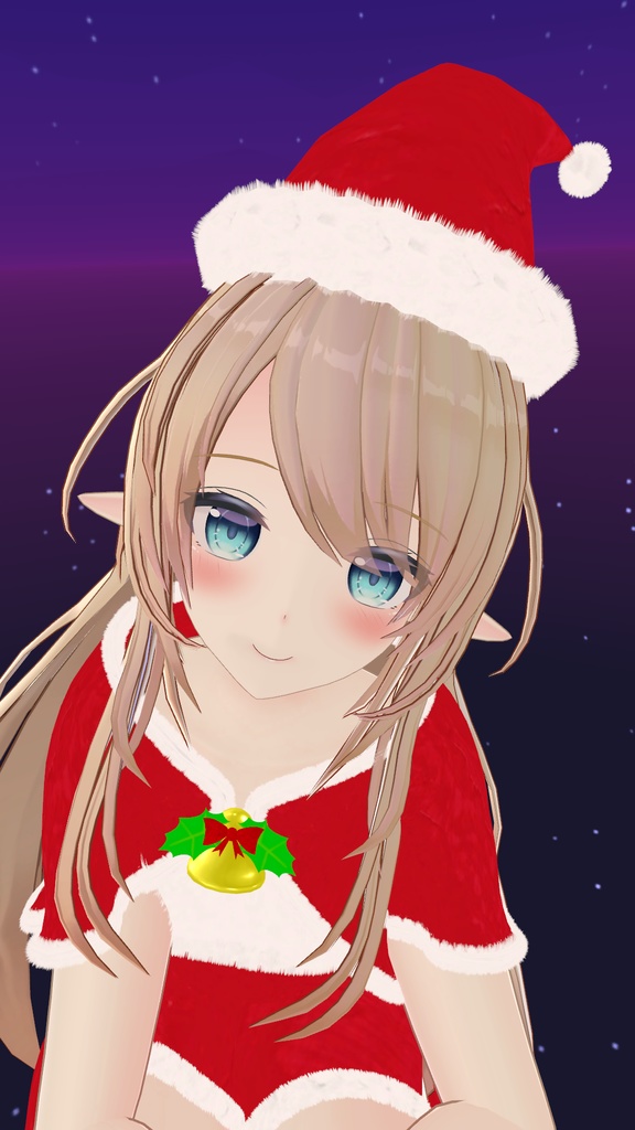 「ルシナ -Rushina-」向けクリスマス衣装 「サンタさんの服」