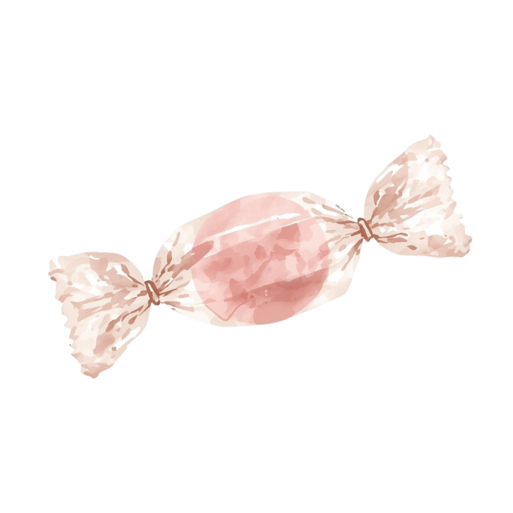 大人かわいい水彩スイーツクリップアート10点セット(PNG透過)