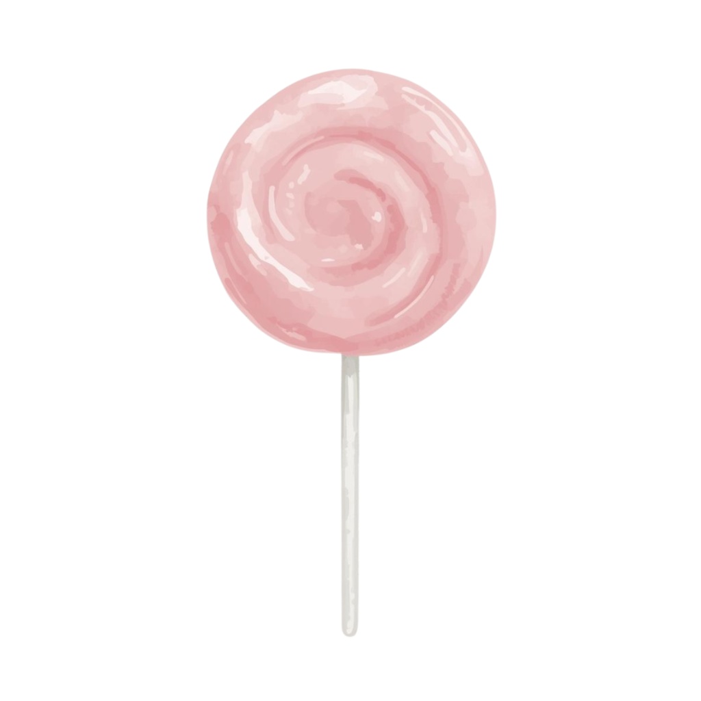 大人かわいい水彩スイーツクリップアート10点セット(PNG透過)