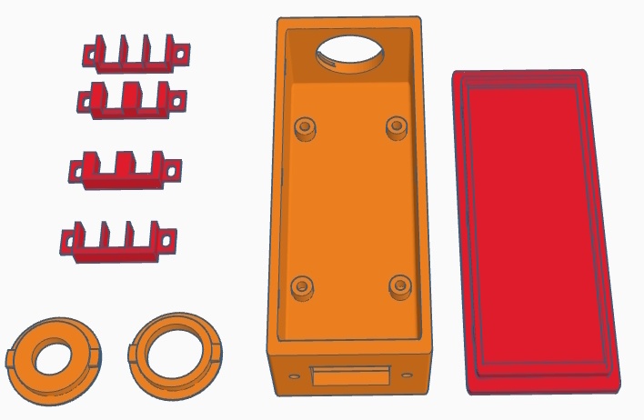 【3DP用データ】電源フィルター用ケーブルBOX