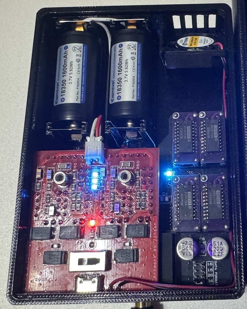 monyaca F WIDE PCM56P BT基板用ケース(18350電池内蔵)