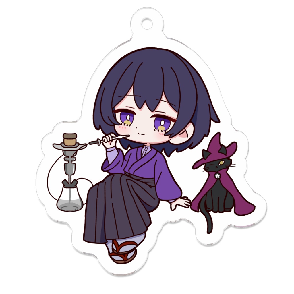 猫宮こと　アクリルキーホルダー