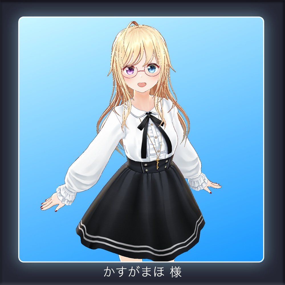 【VRoid texture 03】ゴシックワンピース