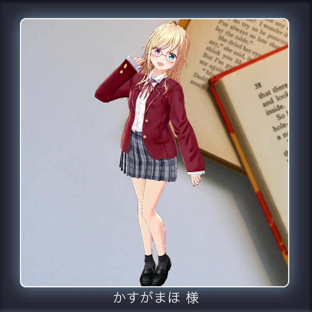 【VRoid texture 08】学生服