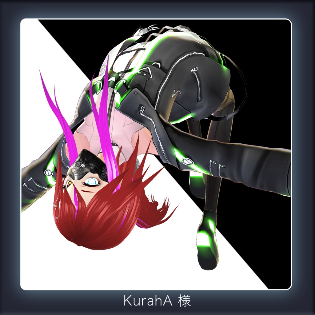 【VRoid texture 14】サイバーミリタリー2