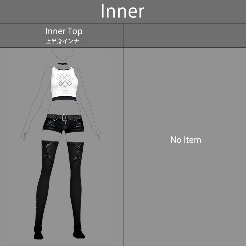 【VRoid texture 22】サイバーパンク