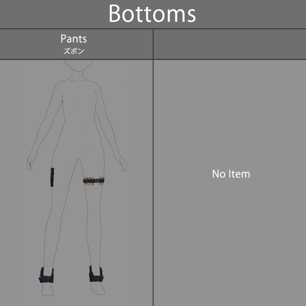 【VRoid texture 27】サイバーミリタリー5