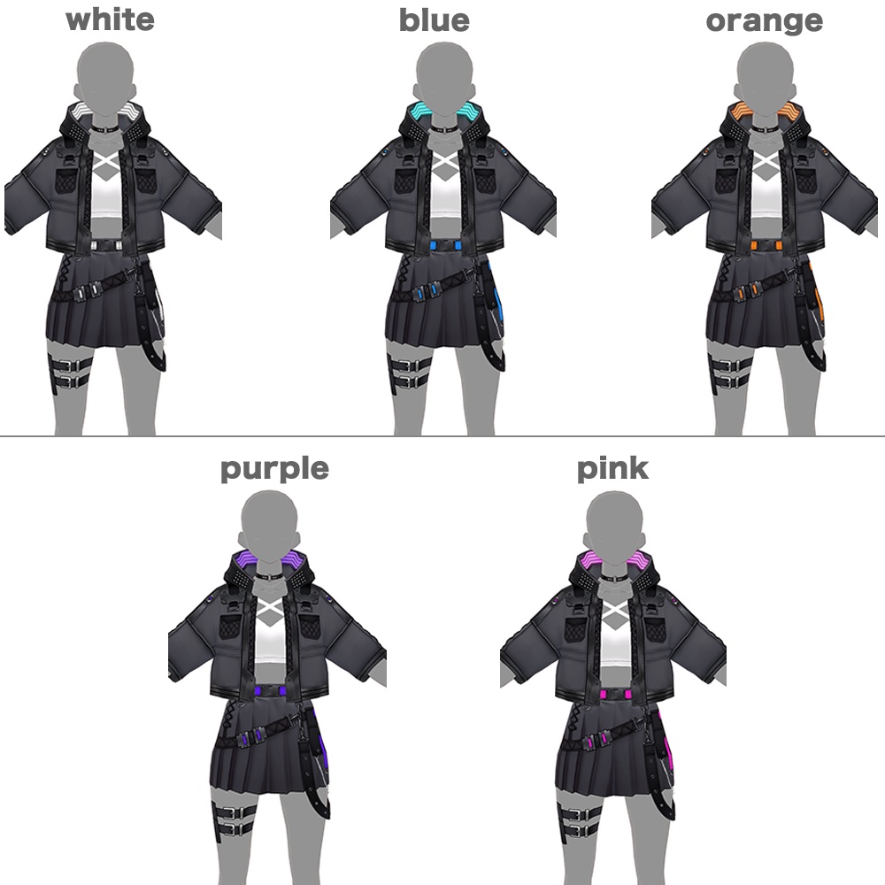 【VRoid texture 30】サイバーパンク2