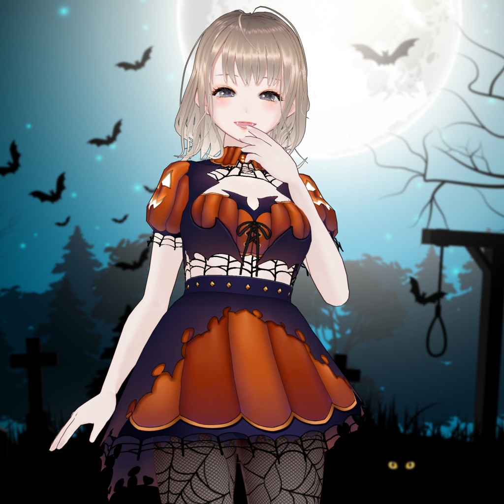 【VRoid texture 31】HALLOWEEN