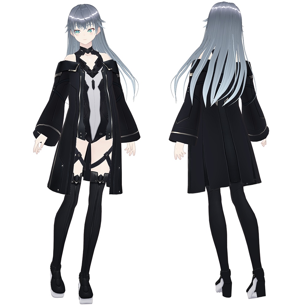 【VRoid texture 32】サイバーミリタリー6