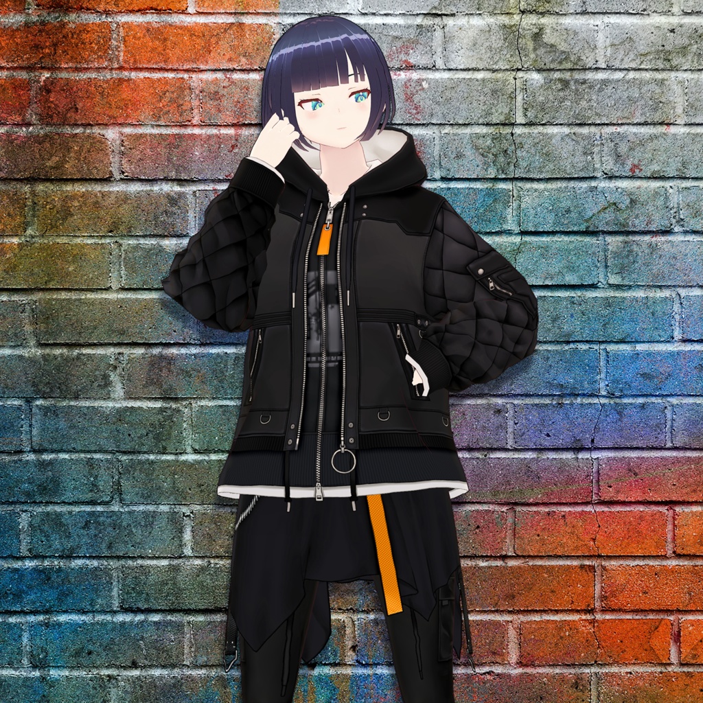 【VRoid texture 35】ストリートスタイル 2