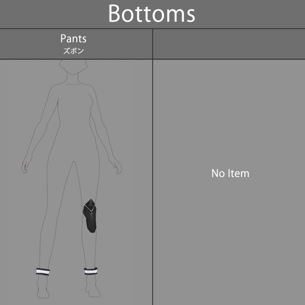 【VRoid texture 38】サイバーミリタリー7