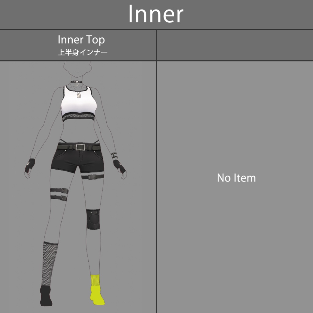 【VRoid texture 41】サイバーパンク3