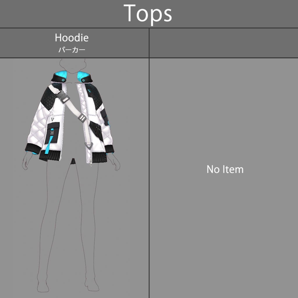 【VRoid texture 42】サイバーパンク4