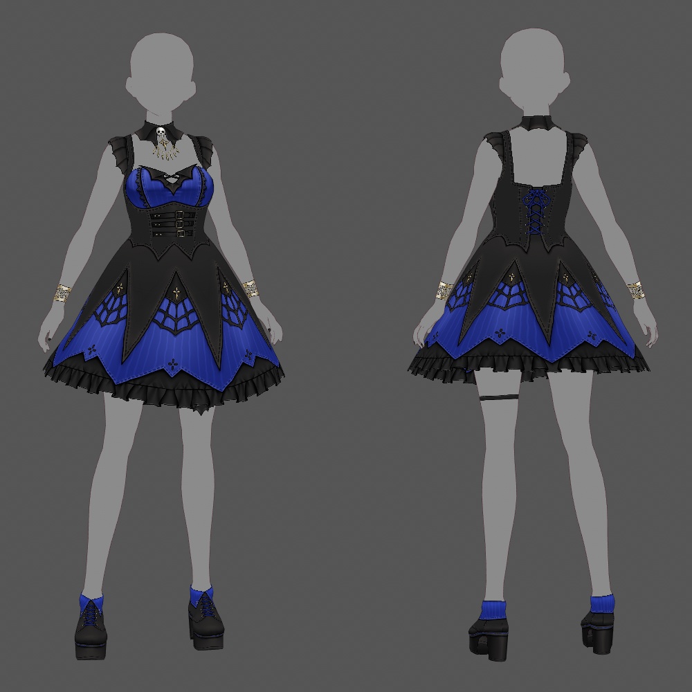 【VRoid texture 43】HALLOWEEN 2