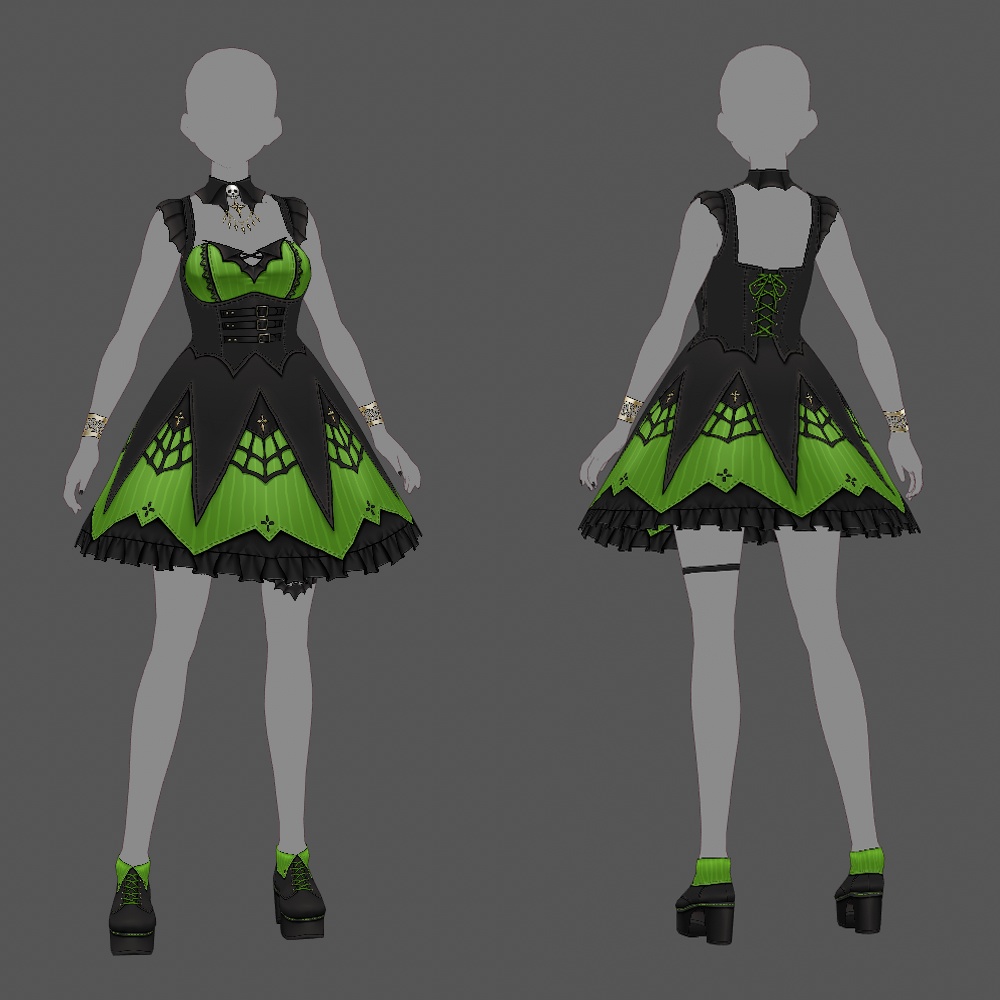 【VRoid texture 43】HALLOWEEN 2