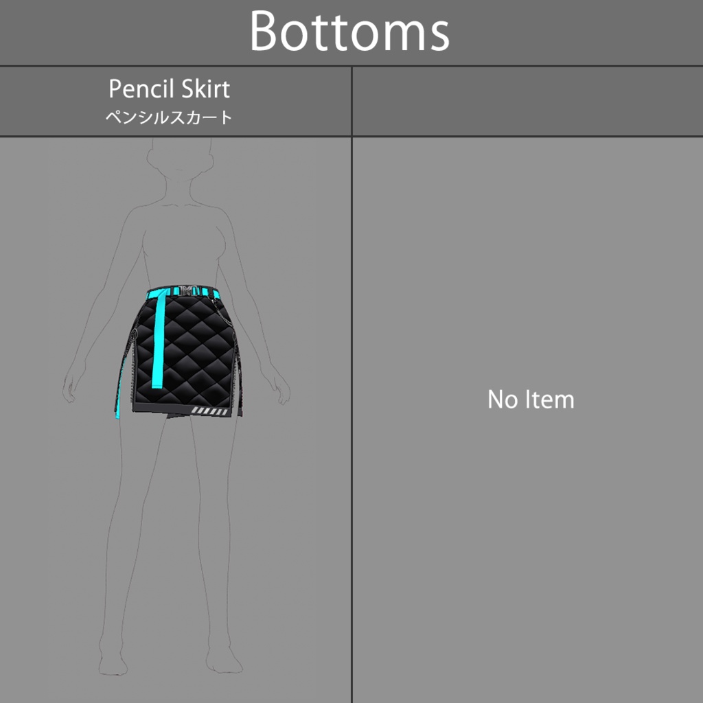 【VRoid texture 45】サイバーパンク5