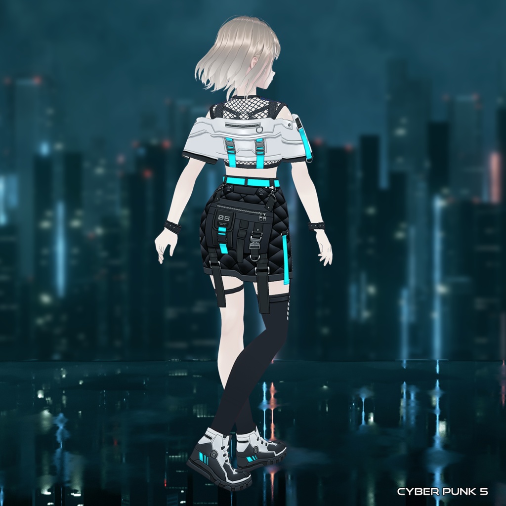 【VRoid texture 45】サイバーパンク5