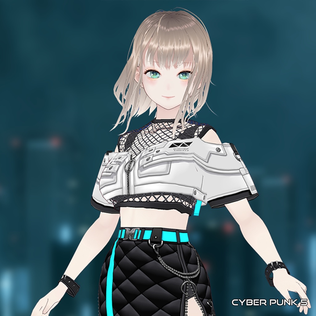 【VRoid texture 45】サイバーパンク5