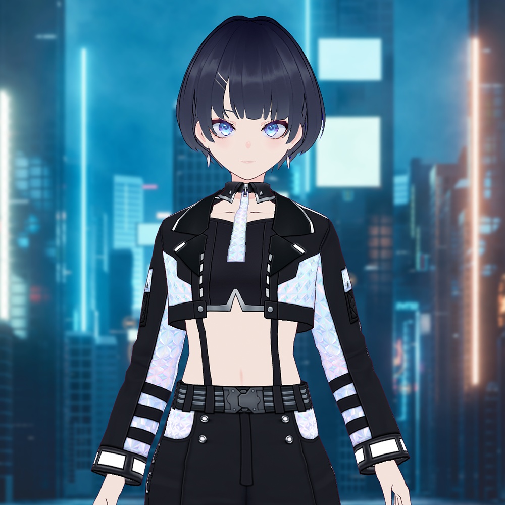 【VRoid texture 49】サイバーパンク6