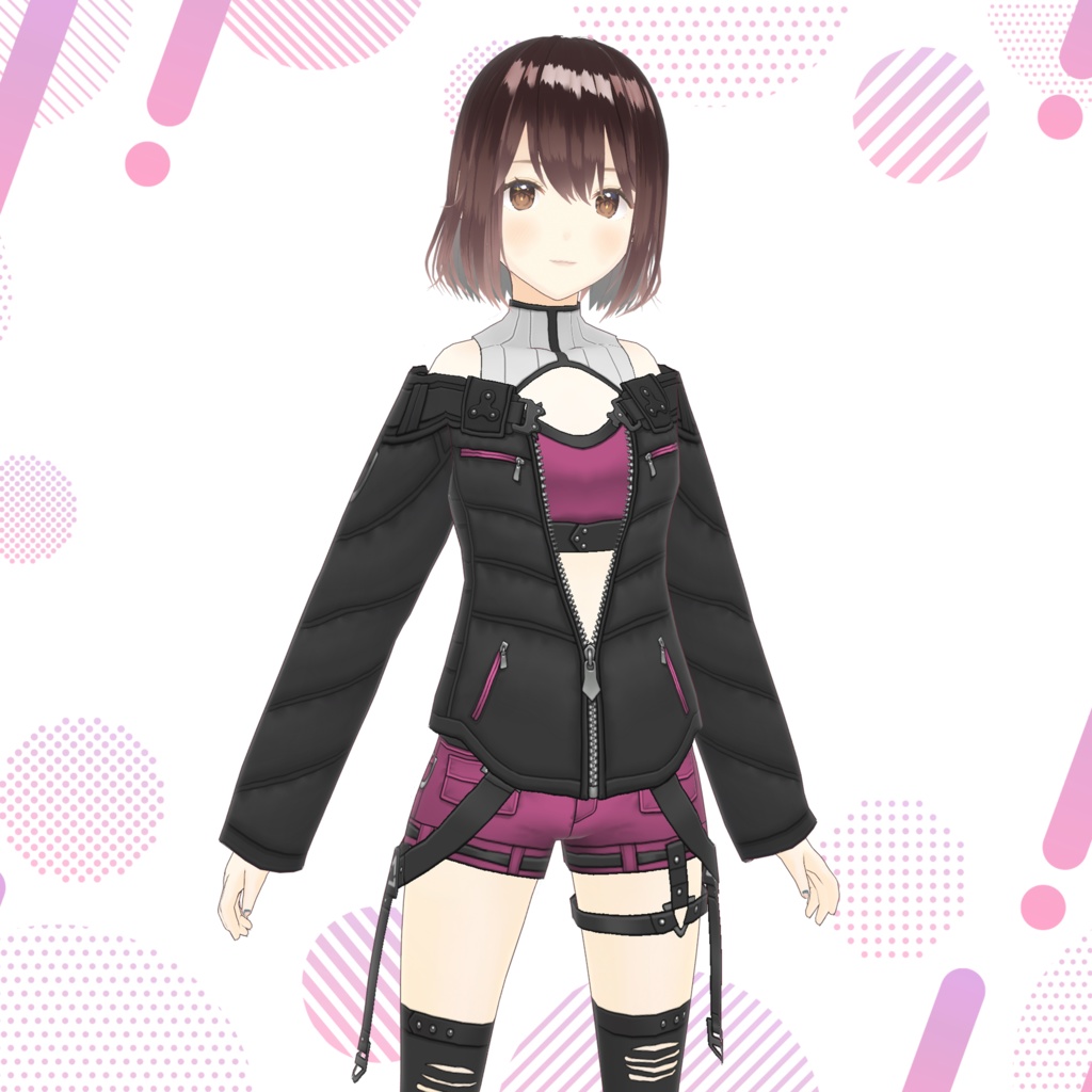 【VRoid texture 60】サイバーミリタリー14