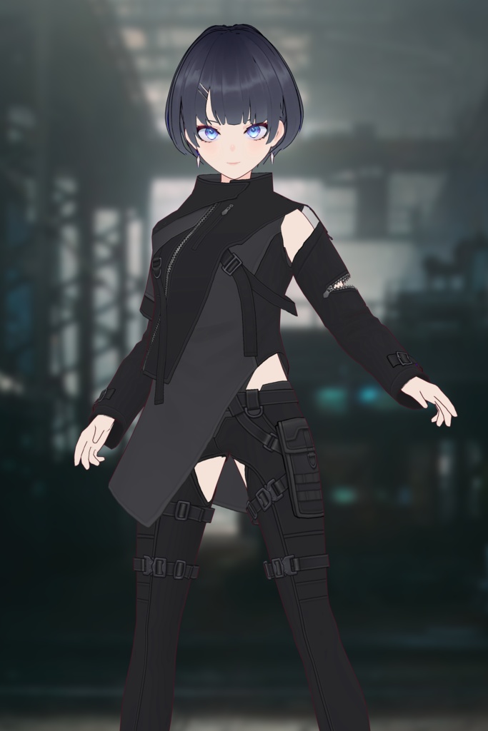 【VRoid texture 63】サイバーミリタリー15