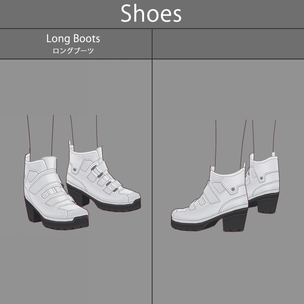 【VRoid texture 66】サイバーミリタリー16