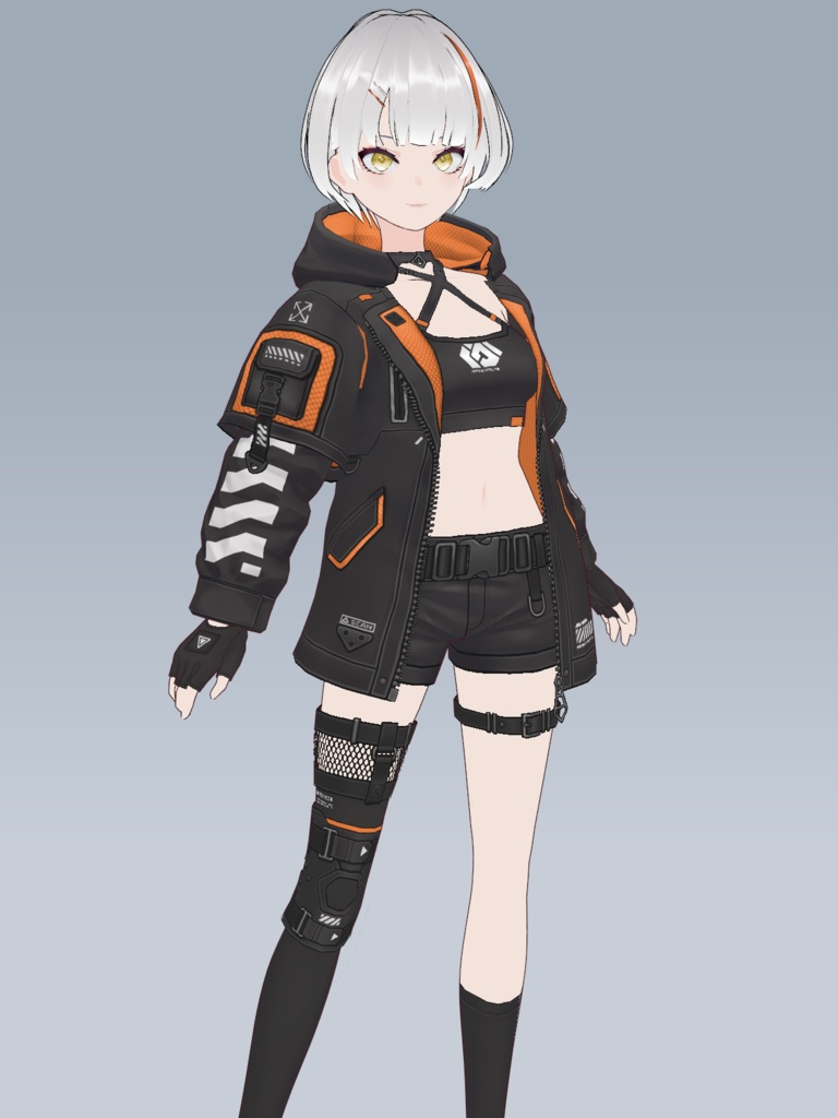 【VRoid texture 69】サイバーミリタリー17
