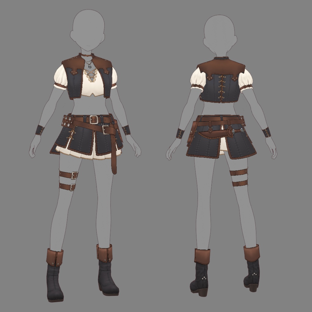 【VRoid texture 70】ハンター