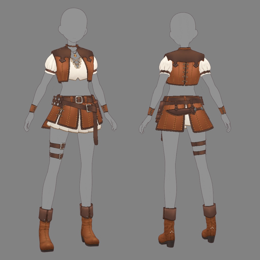 【VRoid texture 70】ハンター