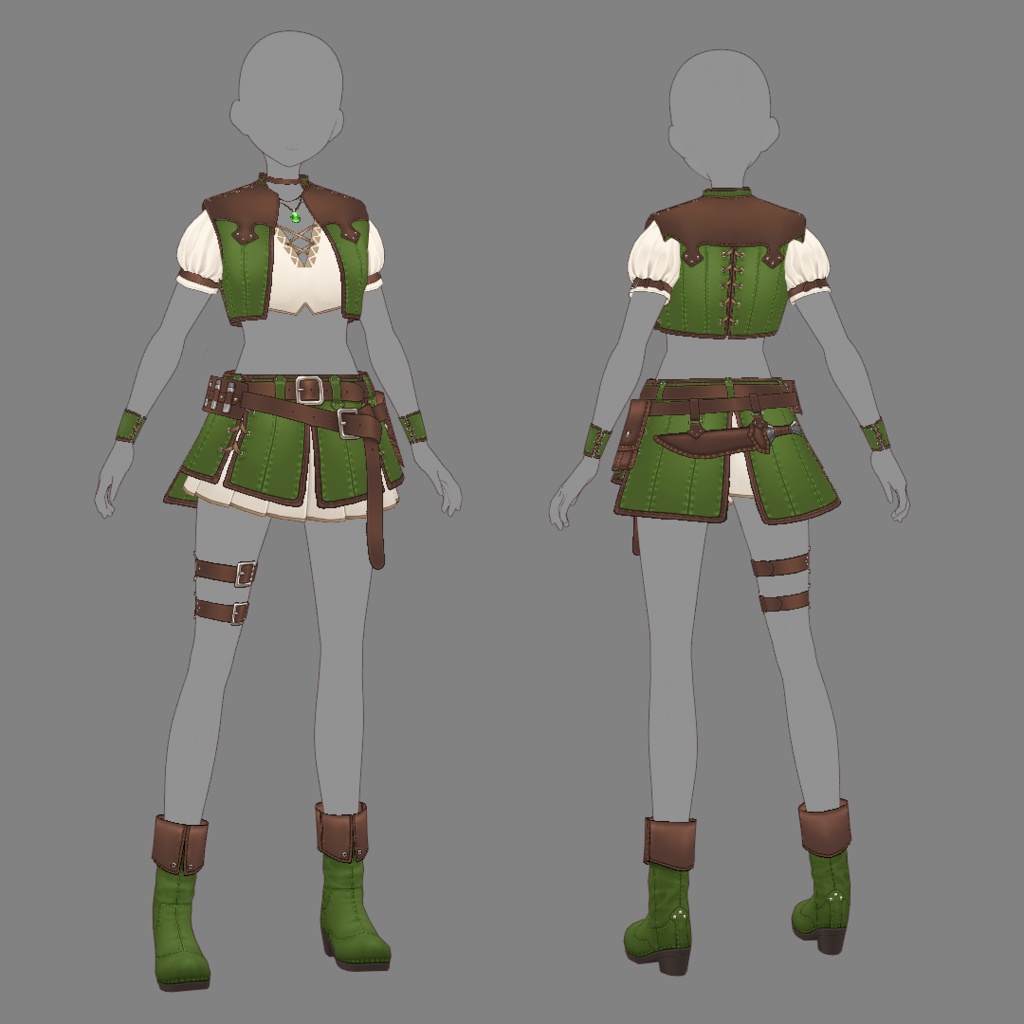 【VRoid texture 70】ハンター