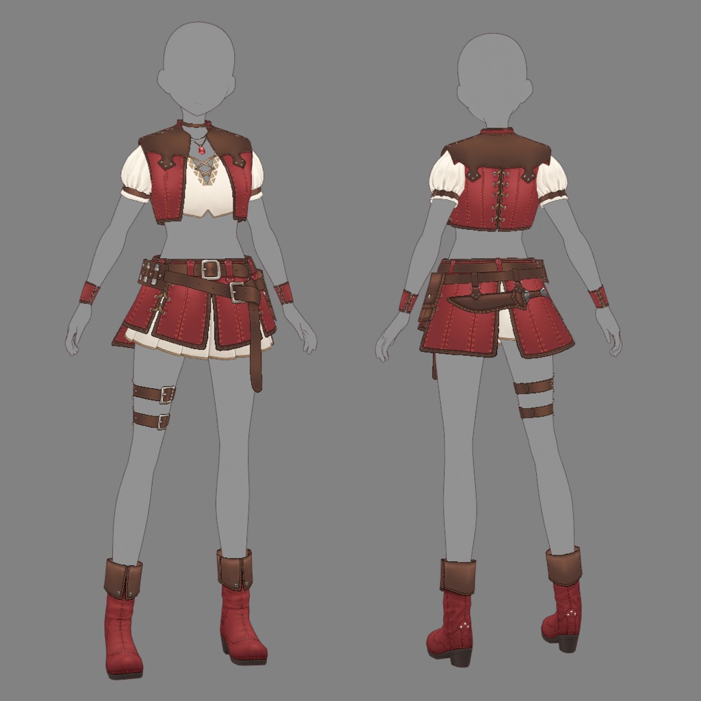 【VRoid texture 70】ハンター