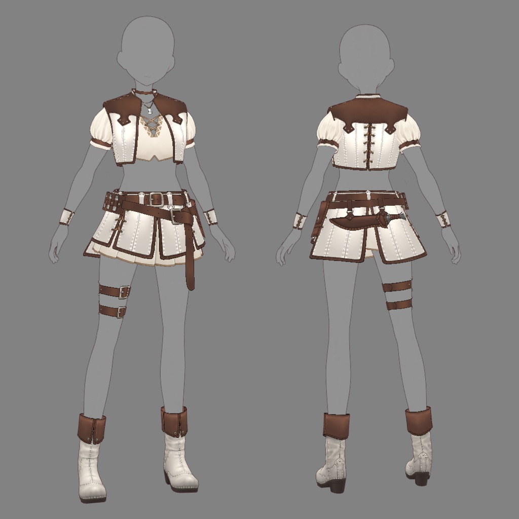 【VRoid texture 70】ハンター