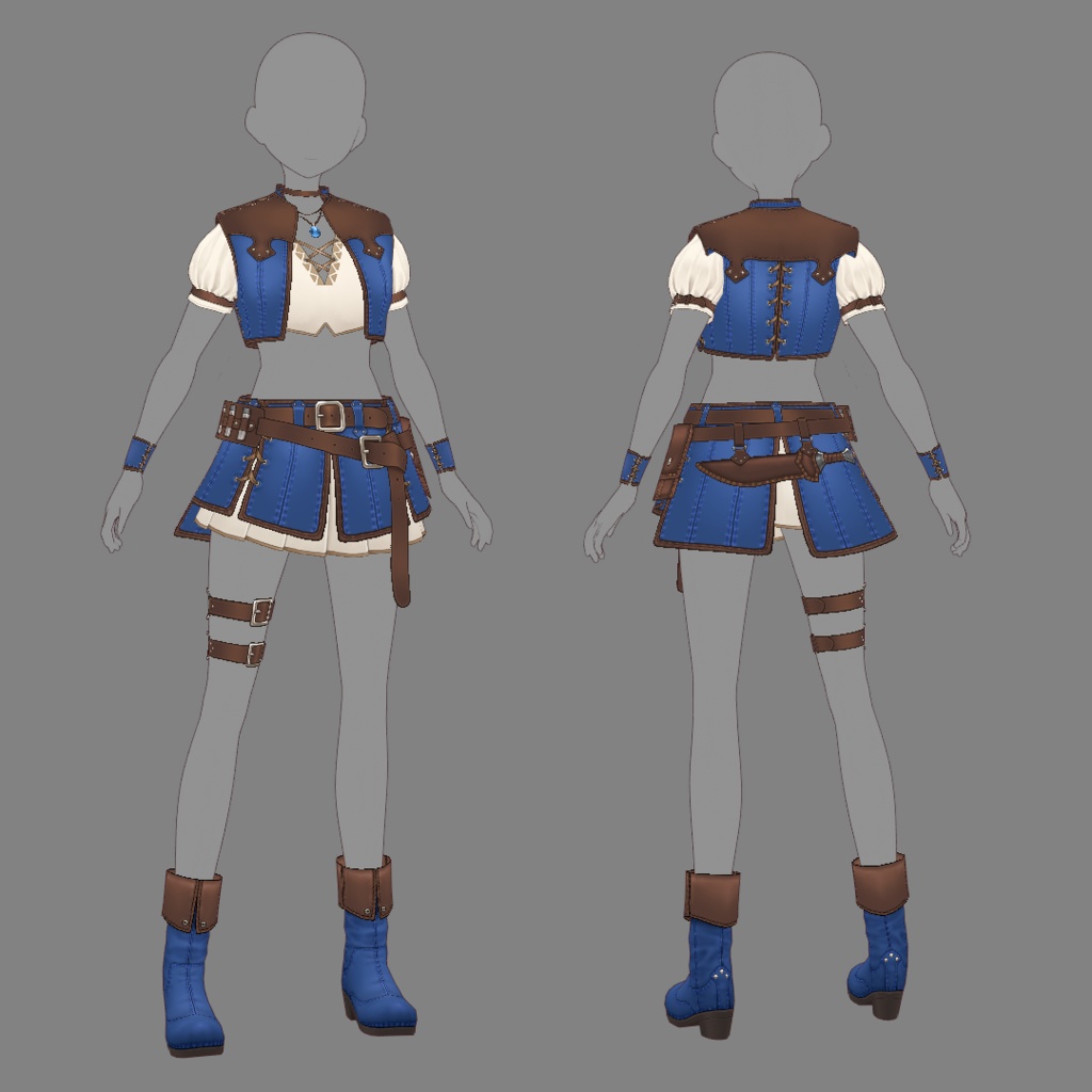 【VRoid texture 70】ハンター