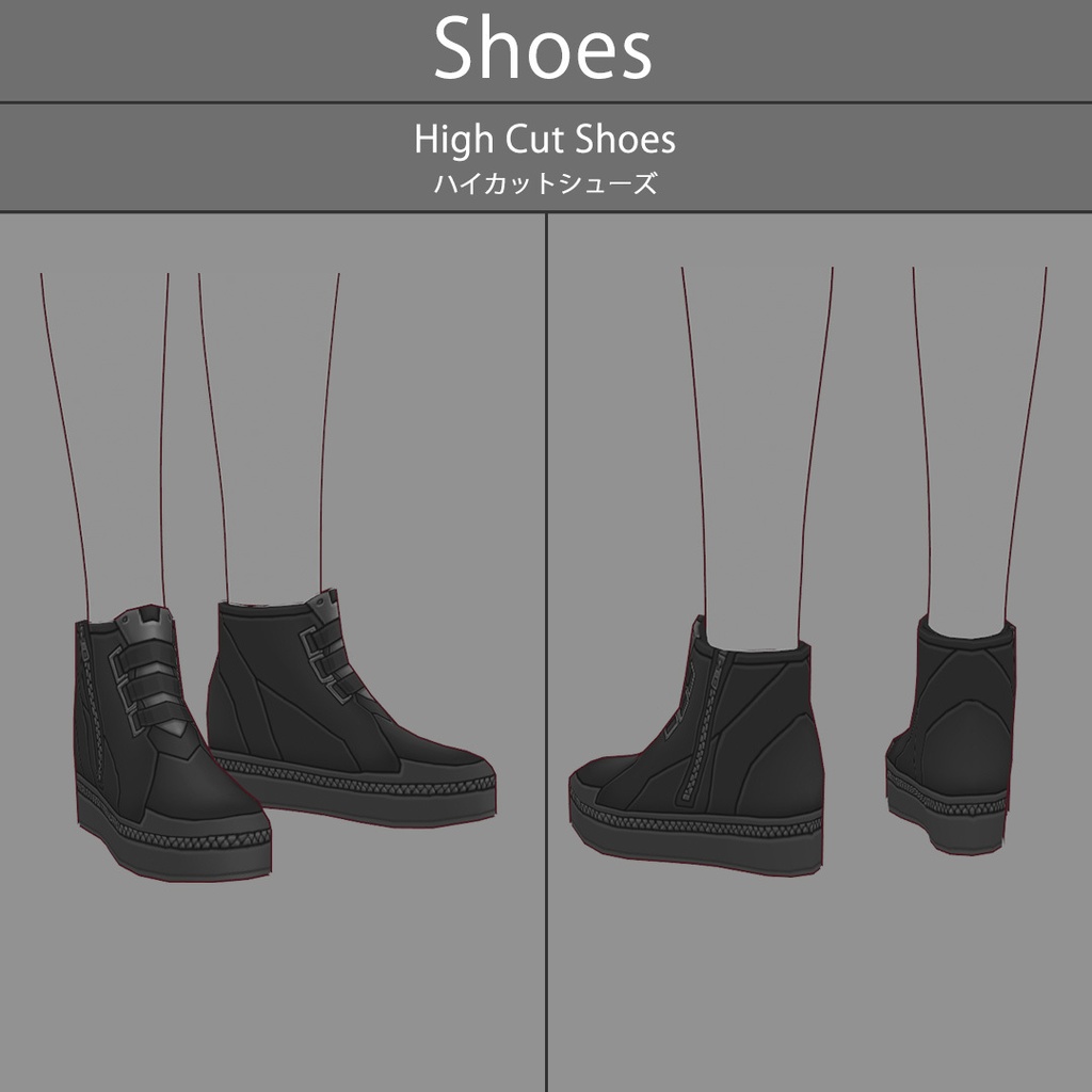 【VRoid texture 72】サイバーミリタリー REMAKE