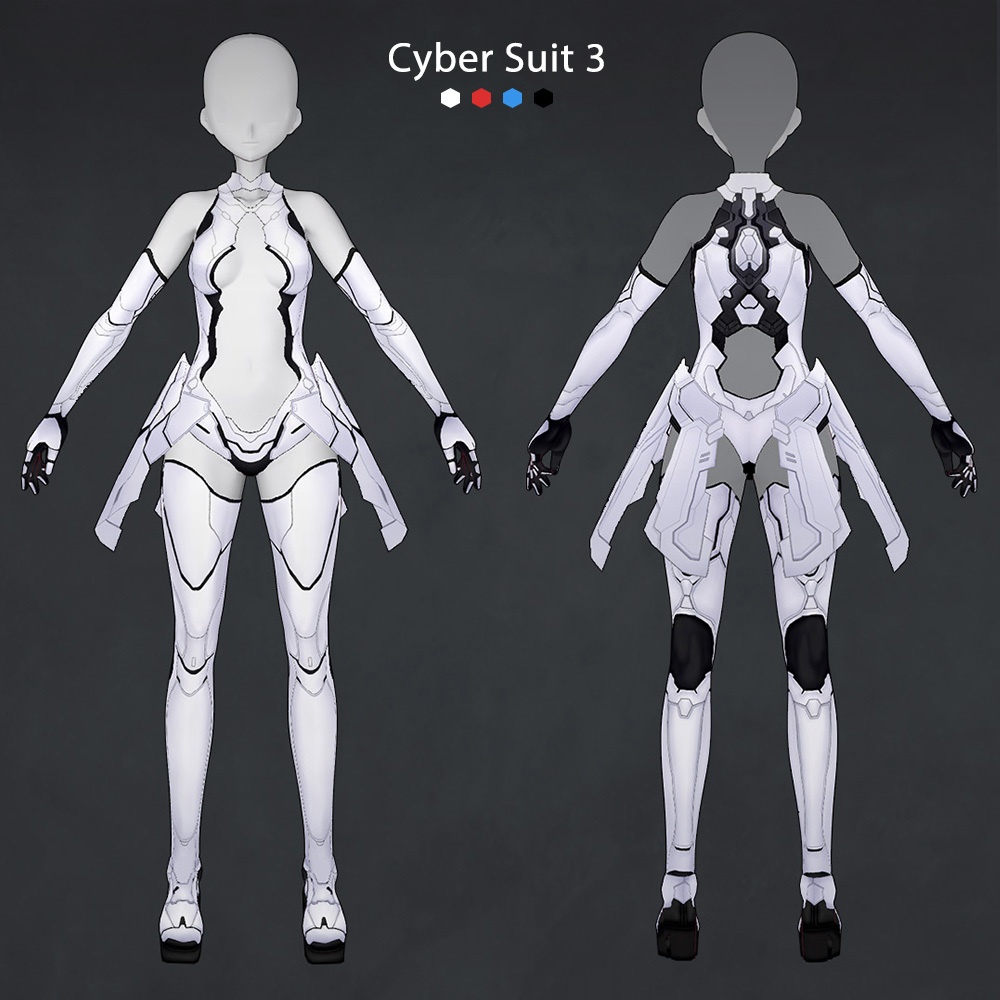 【VRoid texture 73】コスチュームセット