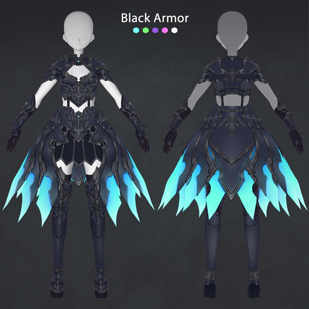 【VRoid texture 73】コスチュームセット