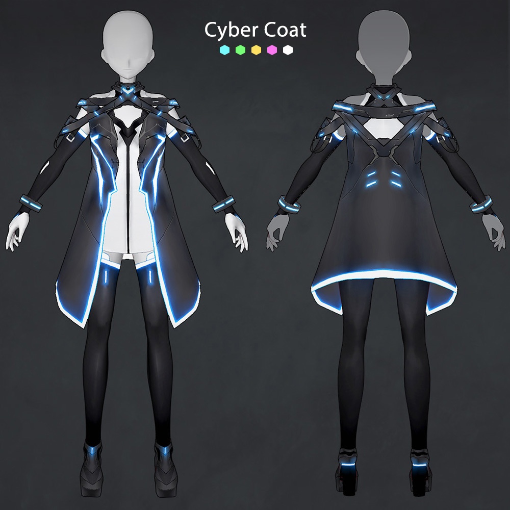 【VRoid texture 73】コスチュームセット