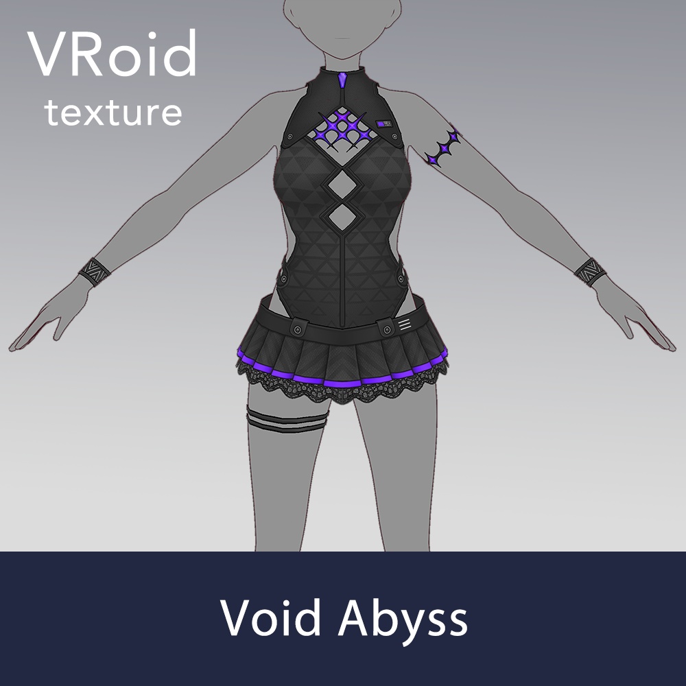 【VRoid texture 75】ヴォイドアビス