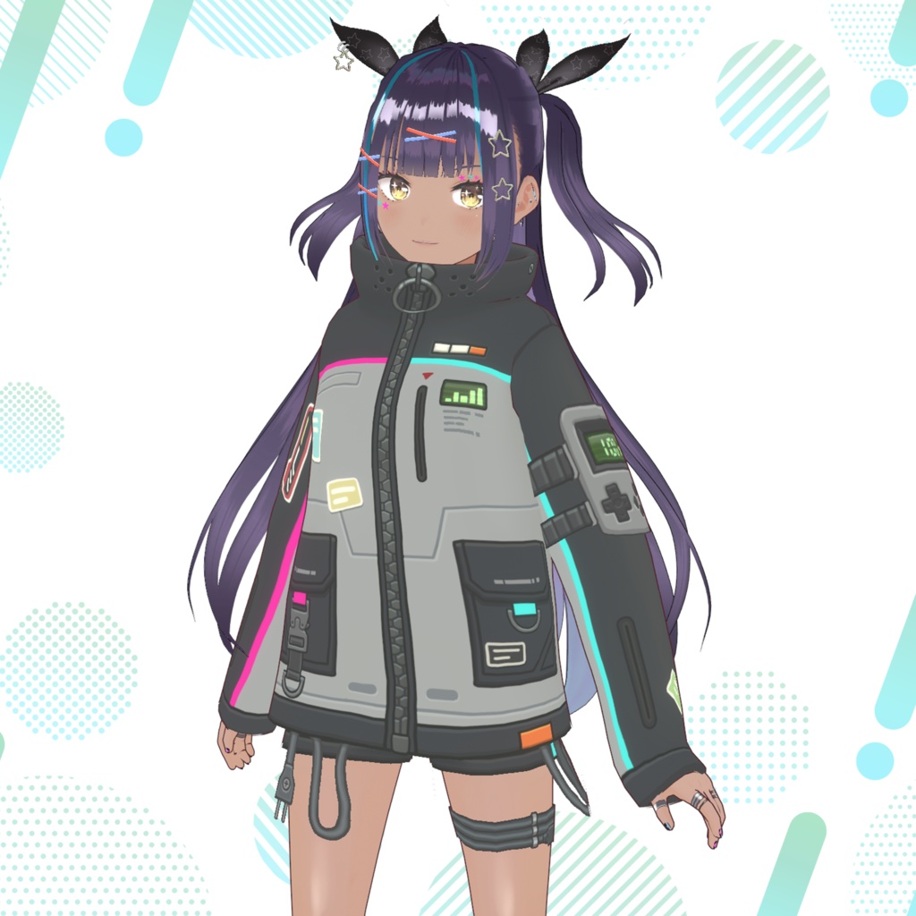 【VRoid texture 77】サイバーパンク11