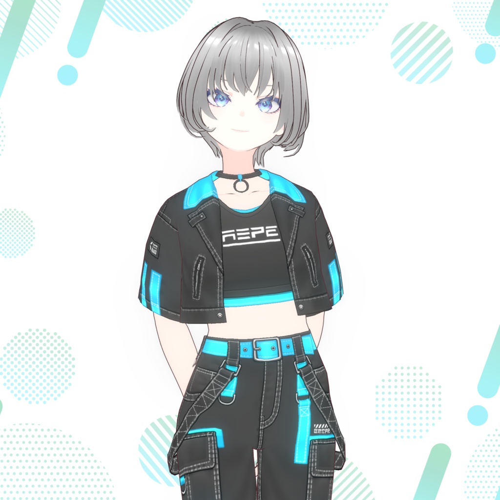 【期間限定 12/31(水)まで】VRoid用コスチューム3点セット A