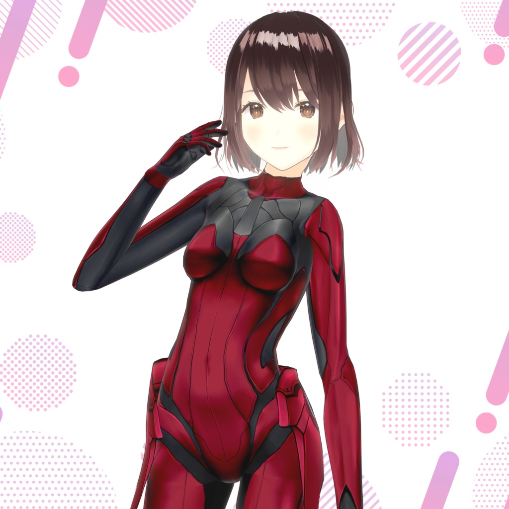 【期間限定 12/31(水)まで】VRoid用コスチューム3点セット C