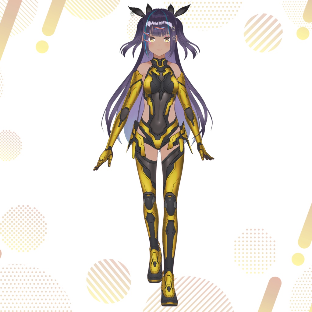 【VRoid texture 78】サイバースーツ8