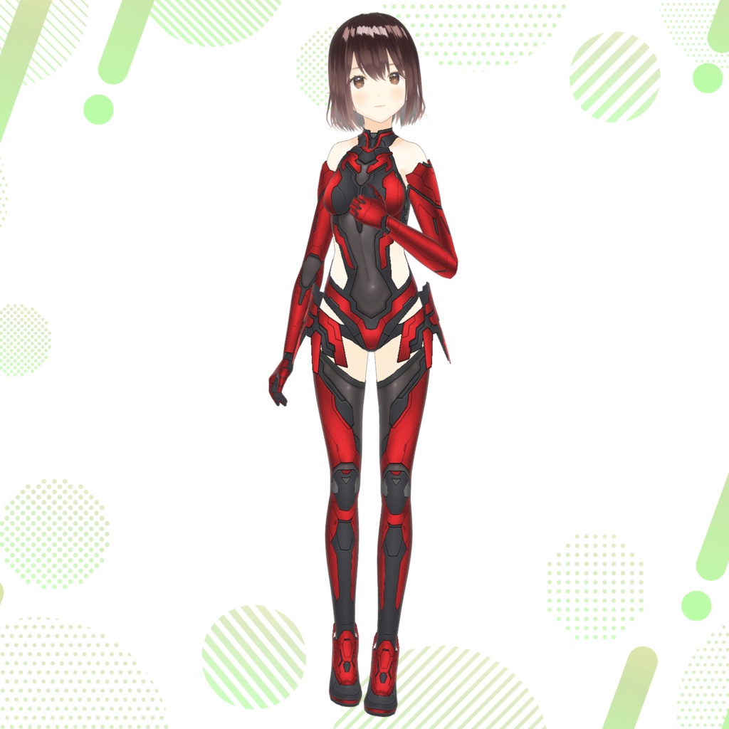 【VRoid texture 78】サイバースーツ8