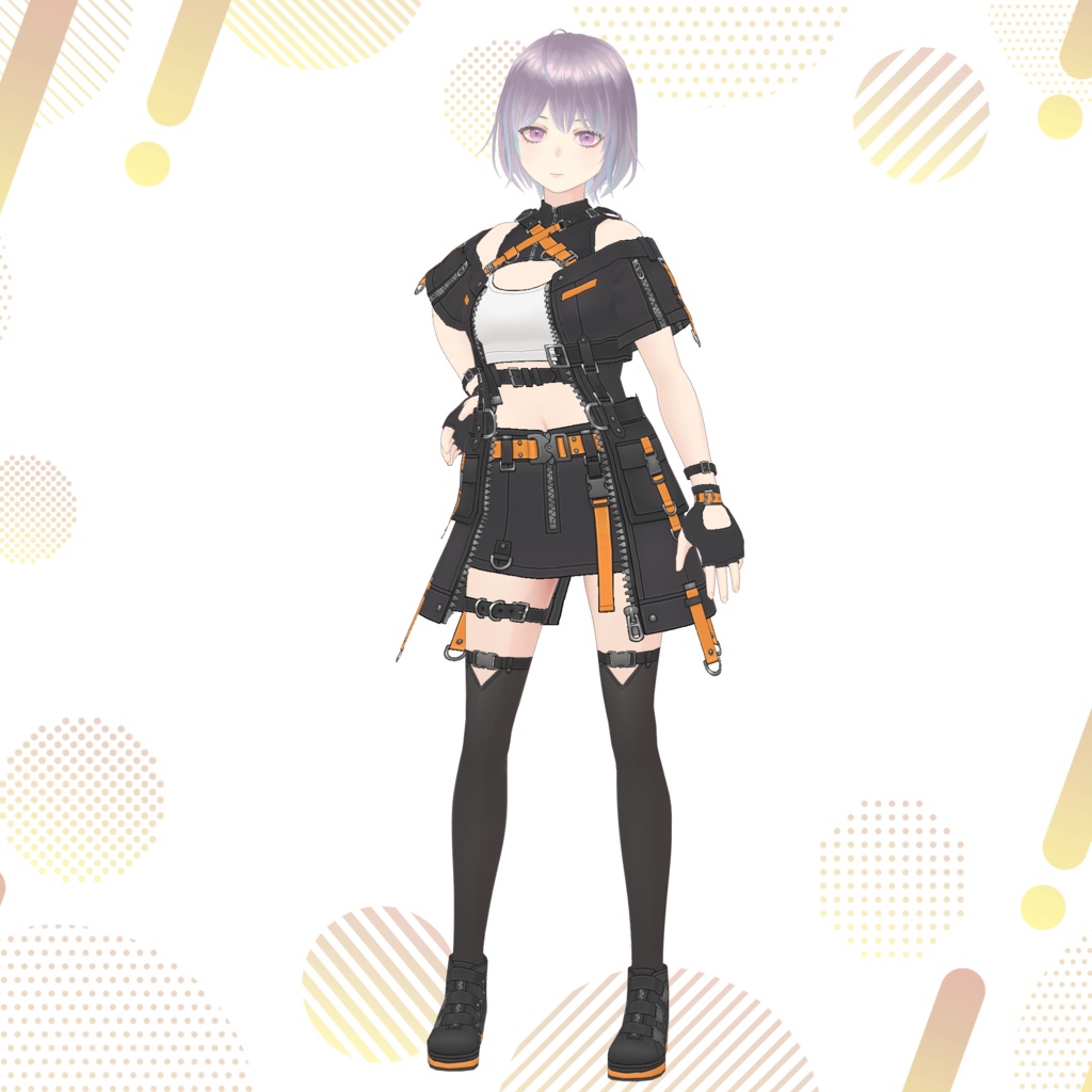 【VRoid texture 79】サイバーミリタリー20