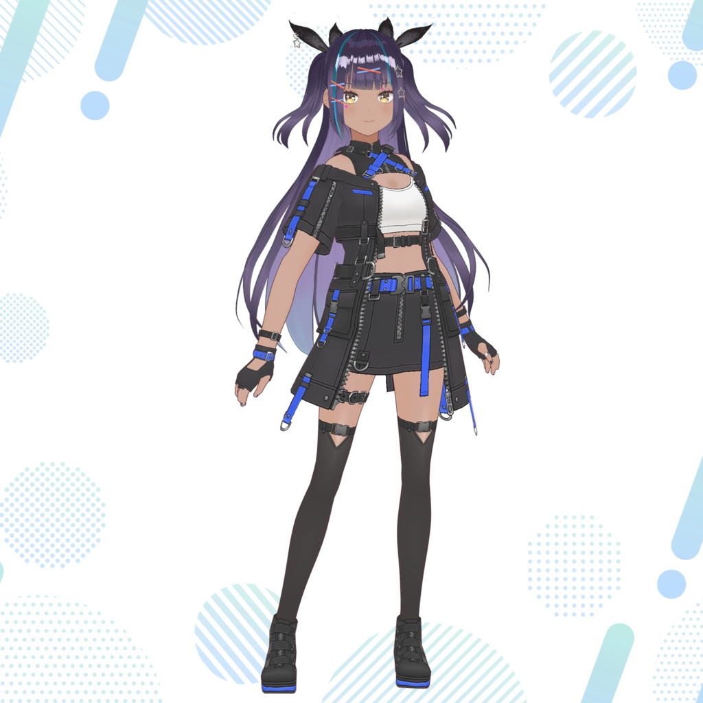 【VRoid texture 79】サイバーミリタリー20