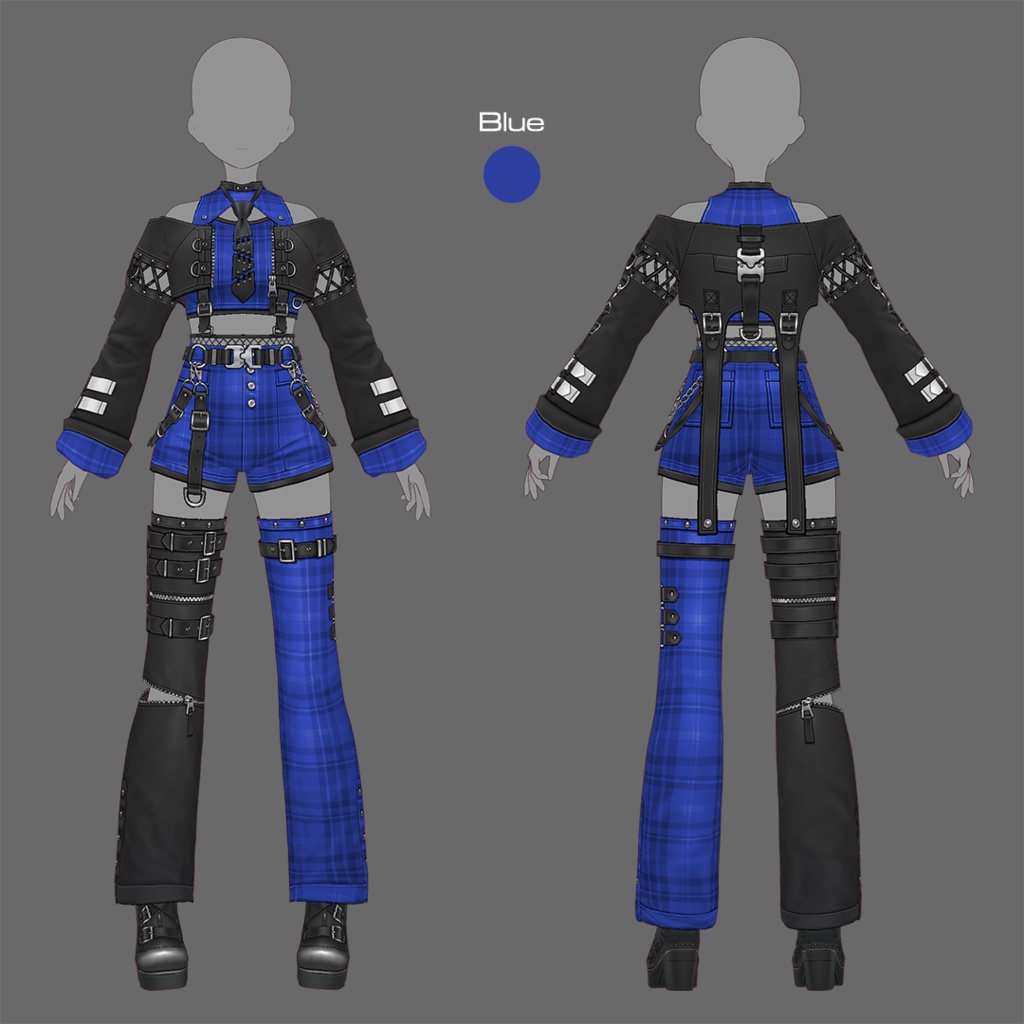 【VRoid texture 83】ストリートパンク