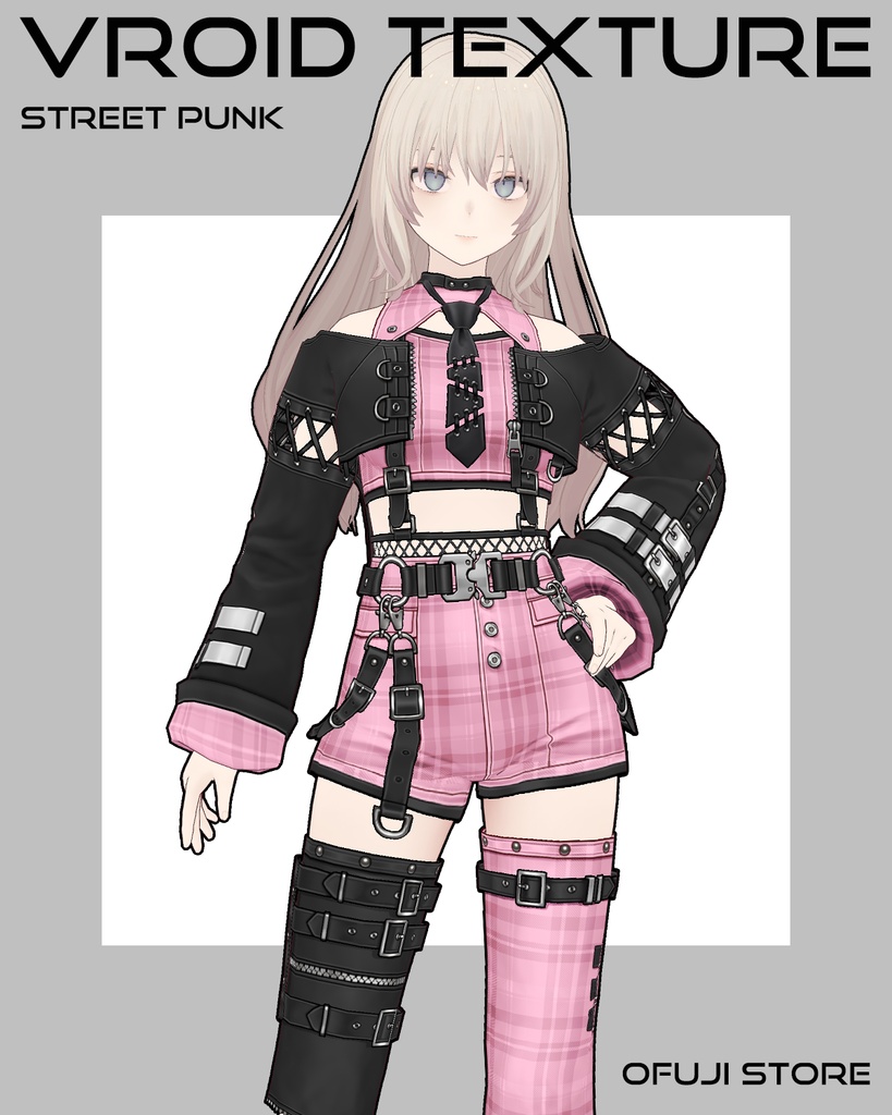 【VRoid texture 83】ストリートパンク